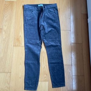 NWOT Loft dark gray corduroys